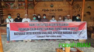 Pilkada serentak sudah Usai, pendukung di ajak untuk Menerima putusan MK